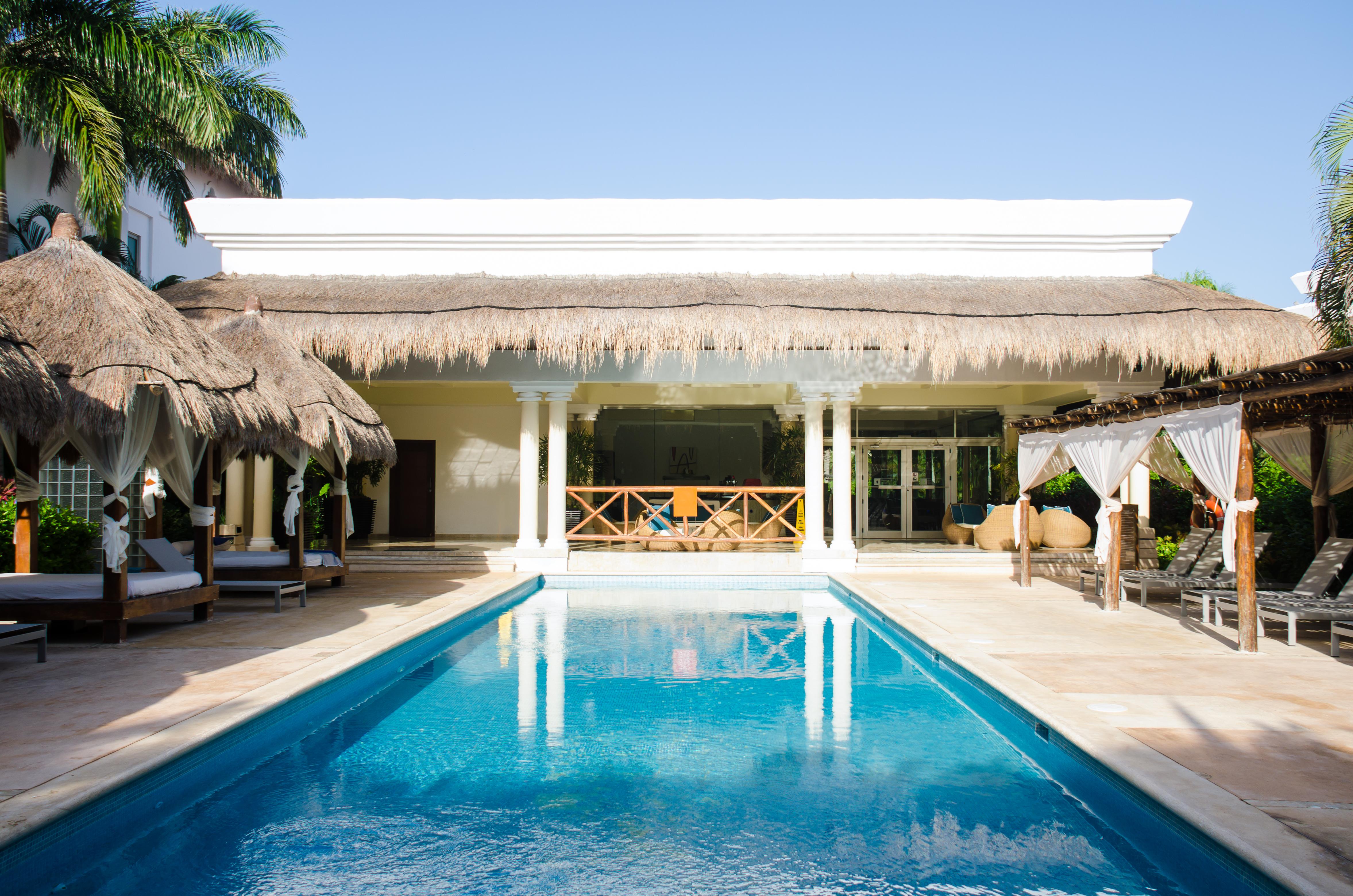 Grand Sunset Princess Playa del Carmen Exterior foto Spa at the Grand at Moon Palace